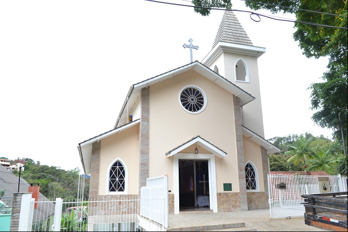 A igreja de Santa Edwiges, no Vale dos Pinheiros (Arquivo AVS/ Henrique Pinheiro)