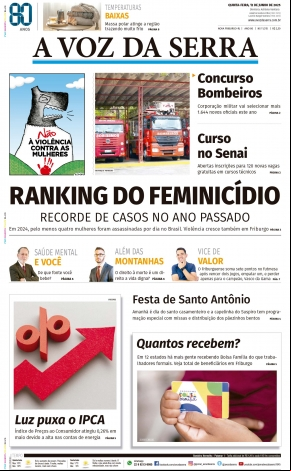 Edição de 12 de Junho de 2025